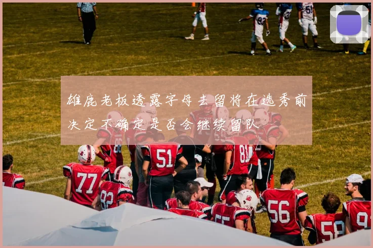 雄鹿老板透露字母去留将在选秀前决定不确定是否会继续留队